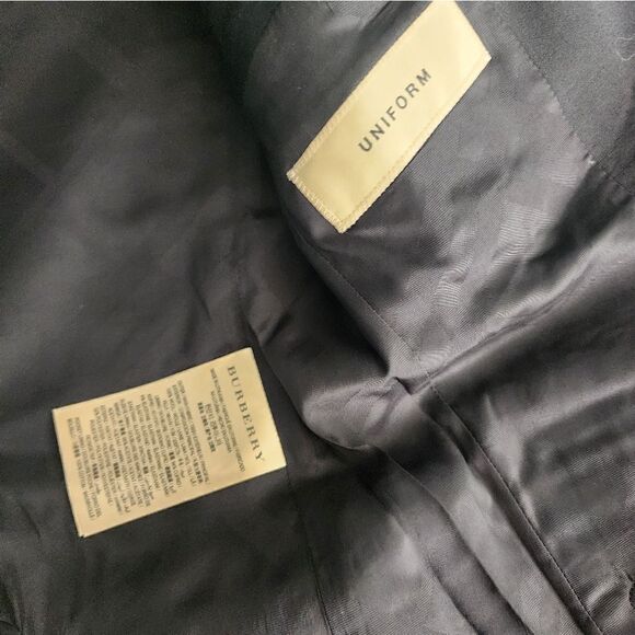 Burberry London Uniform blazer jacket preppy Academia two button new with tags - Picture 14 of 14
